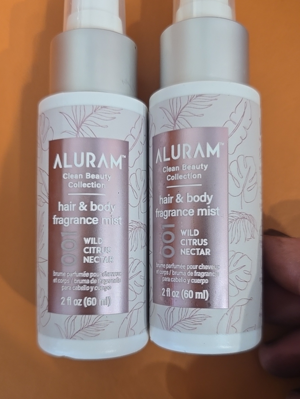 Aluram Wild Citrus Nectar Hair & Body Fragrance Mist – Pink